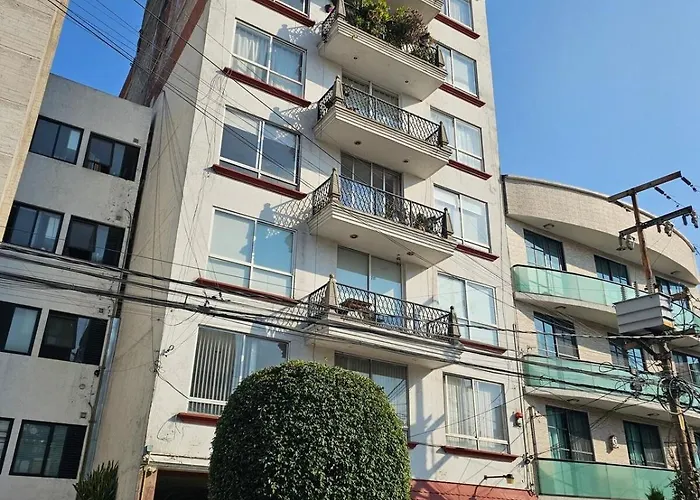 Apartment Vintage Narvarte & Art Gallery Mexico City